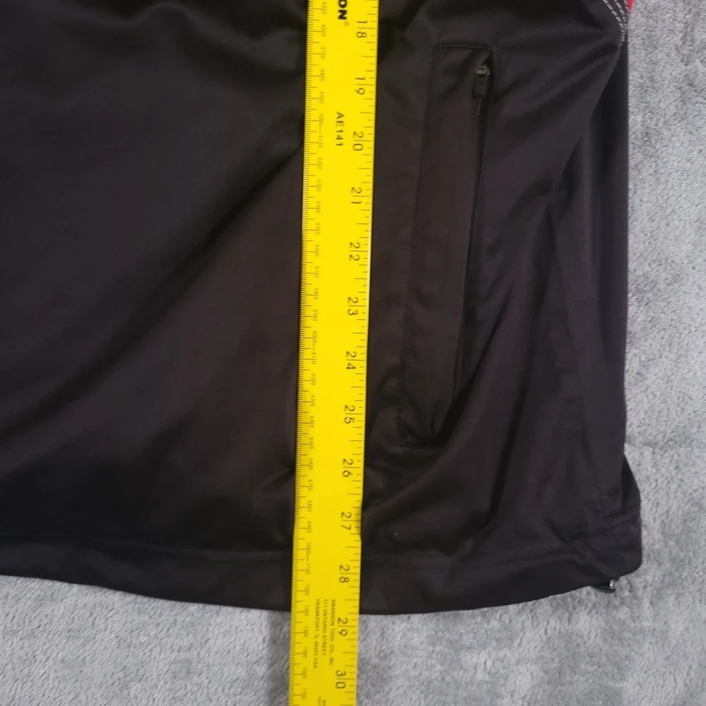 Sun Mountain Rain‎ Shirt Mens Large Black Rainflex LT 1/2 Zip Waterproof Golf